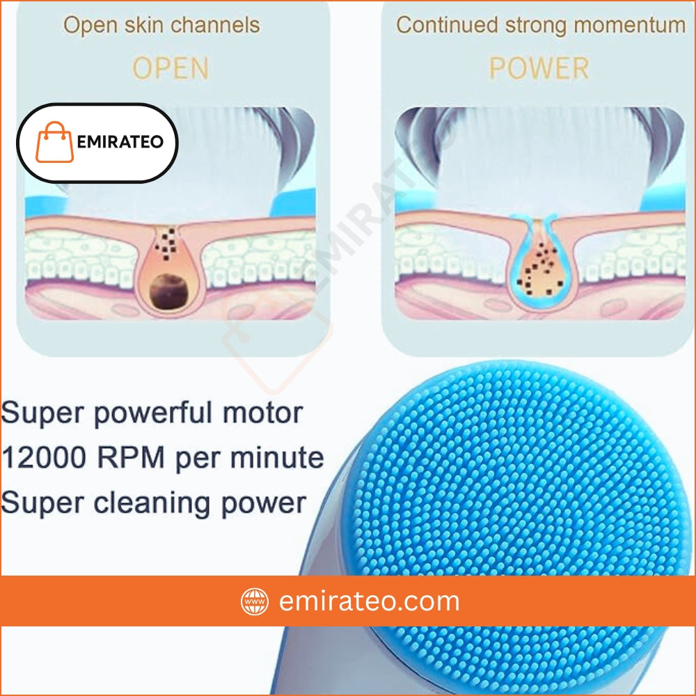 Electric Body Brush for Back and Shower Scrubber